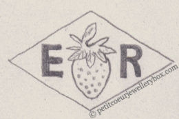French Maker's Mark
NAME: Edmond Ricard INITIALS: E R SYMBOL: Strawberry DATES: 1913 - 1929 SPECIALITY: Silversmith PLACE: 147 rue du Temple, Paris, France