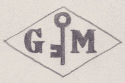 French Maker's Mark
NAME: Germaine Massuelle INITIALS: G M SYMBOL: Key DATES: 1946 - SPECIALITY: Jeweller PLACE: 112 rue de Turenne, Paris, France