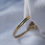 Thumbnail: Vintage Two Tone Gold Double Knot Ring