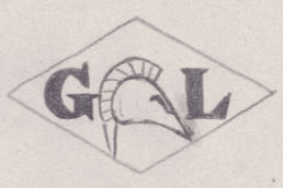 French Maker's Mark
NAME: Gaston Laurent INITIALS: G L SYMBOL: Greek helmet DATES: 1947 - SPECIALITY: Jeweller PLACE: 25 bis boulevard D. Galvani, St-Brice, France