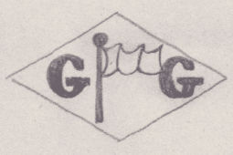 French Maker's Mark
NAME: Georges Gaucher INITIALS: G G SYMBOL: Flag DATES: 1925 - SPECIALITY: Jeweller PLACE: 12 rue de Belfort, le Perreux, France