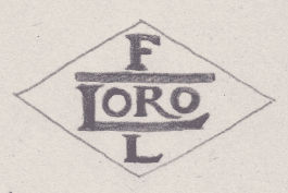 French Maker's Mark
NAME: Frères Laureau INITIALS: F L SYMBOL: LORO DATES: 1925 - SPECIALITY: Jeweller PLACE: 31 rue Charlot, Paris, France