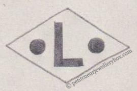 NAME: Joseph Leblond INITIALS: L SYMBOL: 2 dots DATES: 1890 - 1896 SPECIALITY: JewellerPLACE: 7 rue Sainte-Anastase, Paris, France