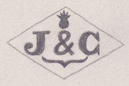 French Maker's Mark
NAME: Jules Jamain & Eugène Chevron INITIALS: J & C SYMBOL: Grenade and curly bracket DATES: 1865 - 1879 SPECIALITY: Jeweller PLACE: Paris, France