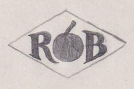 French Maker's Mark
NAME: René Bouillet INITIALS: R B SYMBOL: Plum DATES: 1937 - SPECIALITY: Silversmith PLACE: 11 rue de Thorigny, Paris, France