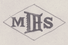 French Maker's Mark
NAME: Marius Siant INITIALS: M S SYMBOL: Frame saw DATES: 1905 - 1906 SPECIALITY: Jeweller PLACE: 103 rue Vieille du Temple, Paris, France