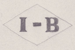 French Maker's Mark
NAME: Iger & Boucard INITIALS: I B SYMBOL: Hypen DATES: 1918 - 1924 SPECIALITY: Jeweller PLACE: 26 rue des Petits-Champs, Paris, France