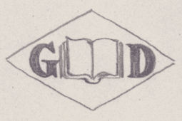 French Maker's Mark
NAME: Gabriel Dumas INITIALS: G D SYMBOL: Book DATES: 1933 - SPECIALITY: Jeweller PLACE: 113 bis avenue de Verdun, Issy-les-Moulineaux, France