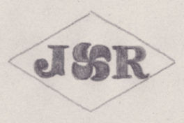 French Maker's Mark
NAME: Jean Ronan INITIALS: J R SYMBOL: Basque cross DATES: 1948 - SPECIALITY: Jeweller PLACE: 5 rue Mayran, Paris, France
