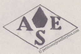 French Maker's Mark
NAME: Atelier St-Eloi INITIALS: A S E SYMBOL: Bishop’s miter DATES: 1950 - SPECIALITY: Silversmith PLACE: 4 rue Chapon, Paris, France