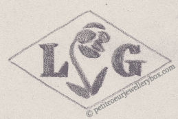 French Maker's Mark
NAME: Léon Gourmand INITIALS: L G SYMBOL: Pansy DATES: 1879 - 1905 SPECIALITY: Jeweller PLACE: 160 rue du Temple, Paris, France