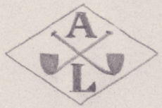 French Maker's Mark
NAME: Albert Lancel INITIALS: A L SYMBOL: 2 pipes crossed DATES: 1933 - SPECIALITY: Jeweller PLACE: 3 impasse de la planchette, Paris, France