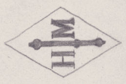 French Maker's Mark
NAME: Hippolyte Magne INITIALS: H M SYMBOL: Sceptre DATES: 1877 - 1882 SPECIALITY: Jeweller PLACE: 32 rue de Richelieu, Paris, France