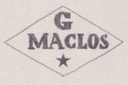 French Maker's Mark
NAME: Gabriel Maclos INITIALS: G MACLOS SYMBOL: Star DATES: 1899 - 1903 SPECIALITY: Jeweller PLACE: 47 rue de Turbigo, Paris, France