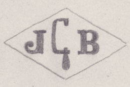 French Maker's Mark
NAME: Joseph Boissya INITIALS: J B SYMBOL: Hacksaw DATES: 1913 - SPECIALITY: Jeweller PLACE: 179 rue Saint-Martin, Paris, France