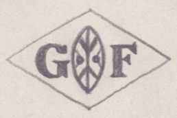 French Maker's Mark
NAME: Gustave François INITIALS: G F SYMBOL: Chain link DATES: 1900 - 1912 SPECIALITY: Jeweller PLACE: 83 rue Charlot, Paris, France