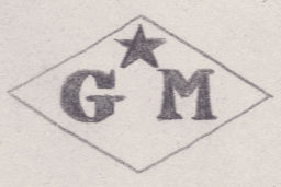 French Maker's Mark
NAME: Gaston Médaisko INITIALS: G M SYMBOL: Star DATES: 1927 - SPECIALITY: Jeweller PLACE: 44 rue Lafayette, Paris, France