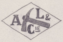 French Maker's Mark
NAME: Albert Linck & Compagnie INITIALS: A L & Cie SYMBOL: Pickaxe DATES: 1913 - 1957 SPECIALITY: Jeweller PLACE: 20 rue de la Michodière, Paris, France
