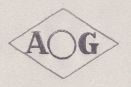 French Maker's Mark
NAME: Anatol Gamenot INITIALS: A G SYMBOL: Circle DATES: 1936 - SPECIALITY: Jeweller PLACE: 24 rue Henri Barbousse, Argenteui, France