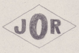 French Maker's Mark
NAME: Jean Rouge INITIALS: J R SYMBOL: Ring DATES: 1940 - SPECIALITY: Jeweller PLACE: 94 rue Thiers, Troyes, France
