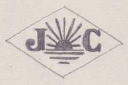 French Maker's Mark
NAME: Jacques Cornichon INITIALS: J C SYMBOL: Rising sun DATES: 1954 - SPECIALITY: Jeweller PLACE: 22 rue des Martinets, Kremlin-Bicêtre, France