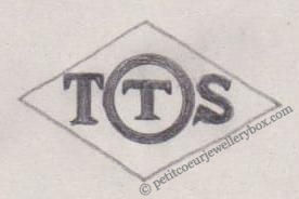 French Maker's Mark
NAME: Téophile Soyer INITIALS: T S SYMBOL: T in a circle DATES: 1907 - 1922 SPECIALITY: Jeweller PLACE: 4bis rue Saint-Sauveur, Paris, France