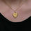 Thumbnail: French Belle Époque Slim Puffed Heart Seed Pearl Pendant with Ribbon Detail