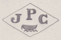 French Maker's Mark
NAME: J.P. Caron INITIALS: J P C SYMBOL: Boat DATES: 1881 - 1911 SPECIALITY: Jeweller PLACE: 114 rue du Temple, Paris, France