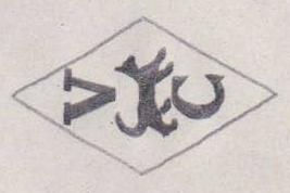 French Maker's Mark
NAME: Vigan & Compagnie INITIALS: V & Cie SYMBOL: Jeweller’s loupe DATES: 1947 - SPECIALITY: Jeweller PLACE: 29 rue du 4 septembre, Paris, France