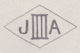 French Maker's Mark
NAME: Joseph Atrux INITIALS: J A SYMBOL: Grille DATES: 1889 - 1899 SPECIALITY: Jeweller PLACE: 3 rue Palestro, Paris, France