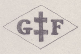 French Maker's Mark
NAME: Gabriel Falguière INITIALS: G F SYMBOL: Cross of Lorraine DATES: 1888 - 1922 SPECIALITY: Jeweller PLACE: 23 rue Notre-Dame-de-Lorette, Paris, France