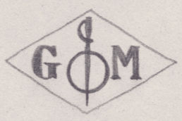 French Maker's Mark
NAME: Giuseppe Marsoner INITIALS: G M SYMBOL: Sword through a circle DATES: 1931 - SPECIALITY: Jeweller PLACE: 66 allée lafontaine, Livry-Gargan, France