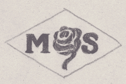 French Maker's Mark
NAME: Maximilien Schnabel INITIALS: M S SYMBOL: Rose DATES: 1926 - SPECIALITY: Jeweller PLACE: 7 rue du parc, Saint-Mandé, France