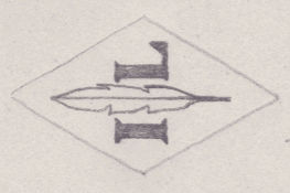 French Maker's Mark
NAME: Isidore Laser INITIALS: I L SYMBOL: Feather DATES: 1951 - SPECIALITY: Jeweller PLACE: 37 rue Pergolère, Paris, France