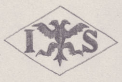 French Maker's Mark
NAME: Israël Schocher INITIALS: I S SYMBOL: Double-headed eagle DATES: 1913 - SPECIALITY: Jeweller PLACE: 7 rue La Tour-d'Auvergne, Paris, France