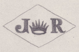 French Maker's Mark
NAME: Jean Reyna INITIALS: J R SYMBOL: Crown DATES: 1944 - SPECIALITY: Jeweller PLACE: 62 rue du faubourg St-Denis, Paris, France