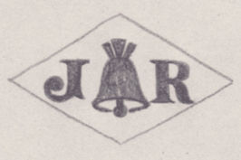 French Maker's Mark
NAME: Jean-Pierre Rion INITIALS: J R SYMBOL: Bell DATES: 1949 - SPECIALITY: Jeweller PLACE: 158 rue Jean Jaurès, Paris, France