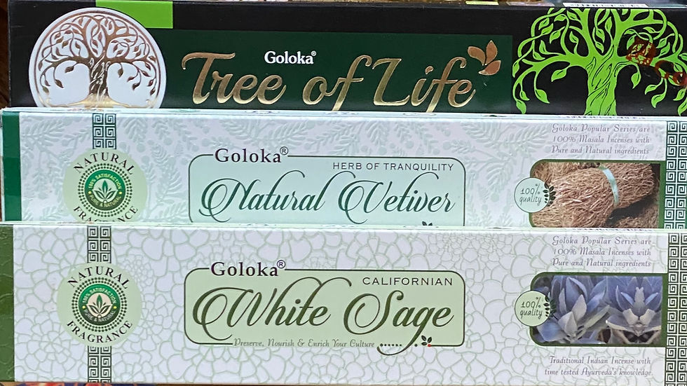 Natural Fragrance Incense by Goloka