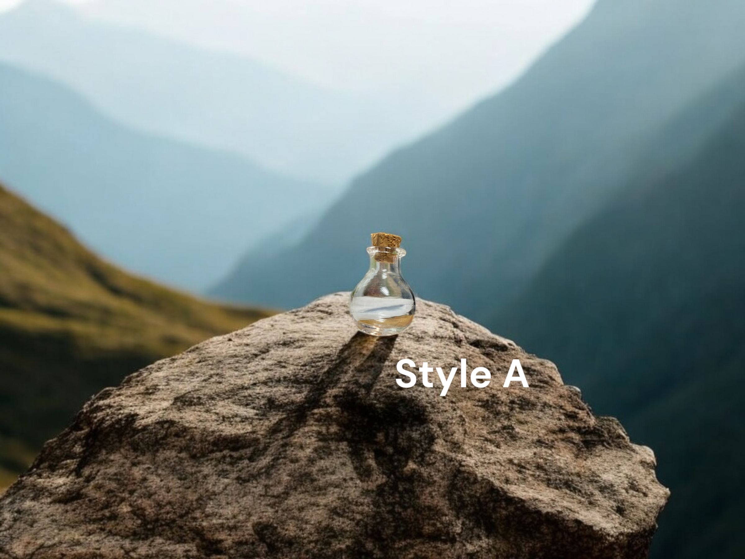 Tiny Spell Bottles Glass with Cork