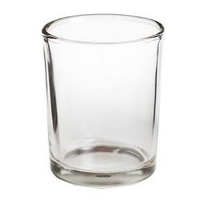 Clear Glass Votive Cup