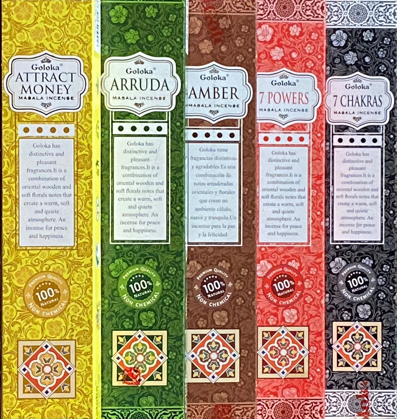 Oriental Incense Series by Goloka