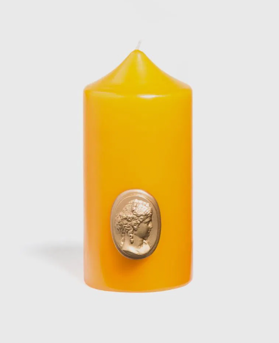 Trudon, Mimosa Pillar Candle, £26