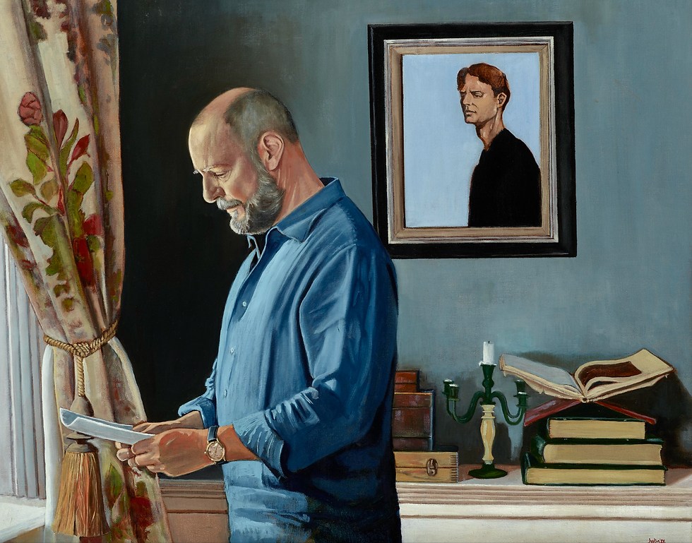 Justin Wheatley Chilled Portraits, Green & Stone