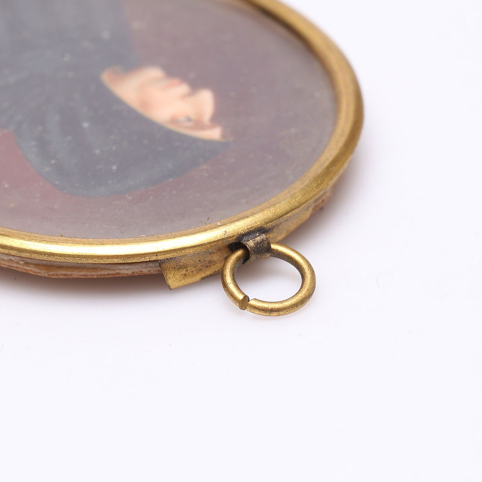 Thumbnail: Oval Miniature, Portrait Girolamo Savonarola, Artist Unknown, 19th Century