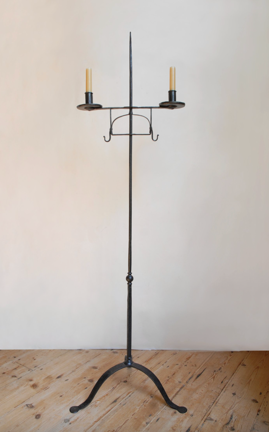 water and wood, 18th Century Swedish Iron Candle Stand, £545