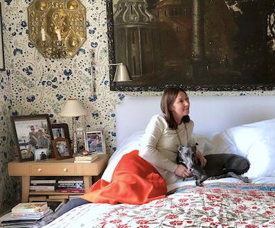 Lulu Lytle With Her Dog