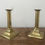 Thumbnail: Pair of Simple Brass Candlesticks