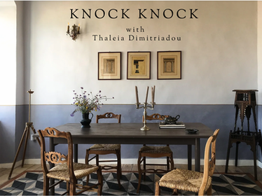 Knock Knock With Thaleia Dimitriadou