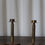 Thumbnail: Pair Of Second Half Of The 20th Century Brass Candlesticks, Solve Carlsson