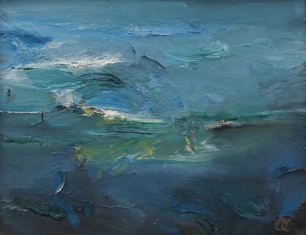 Thumbnail: Framed Oil On Canvas, By Unknown Artist, Signed